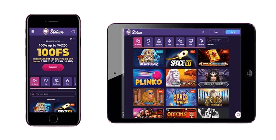 Slotum Casino App Screenshot